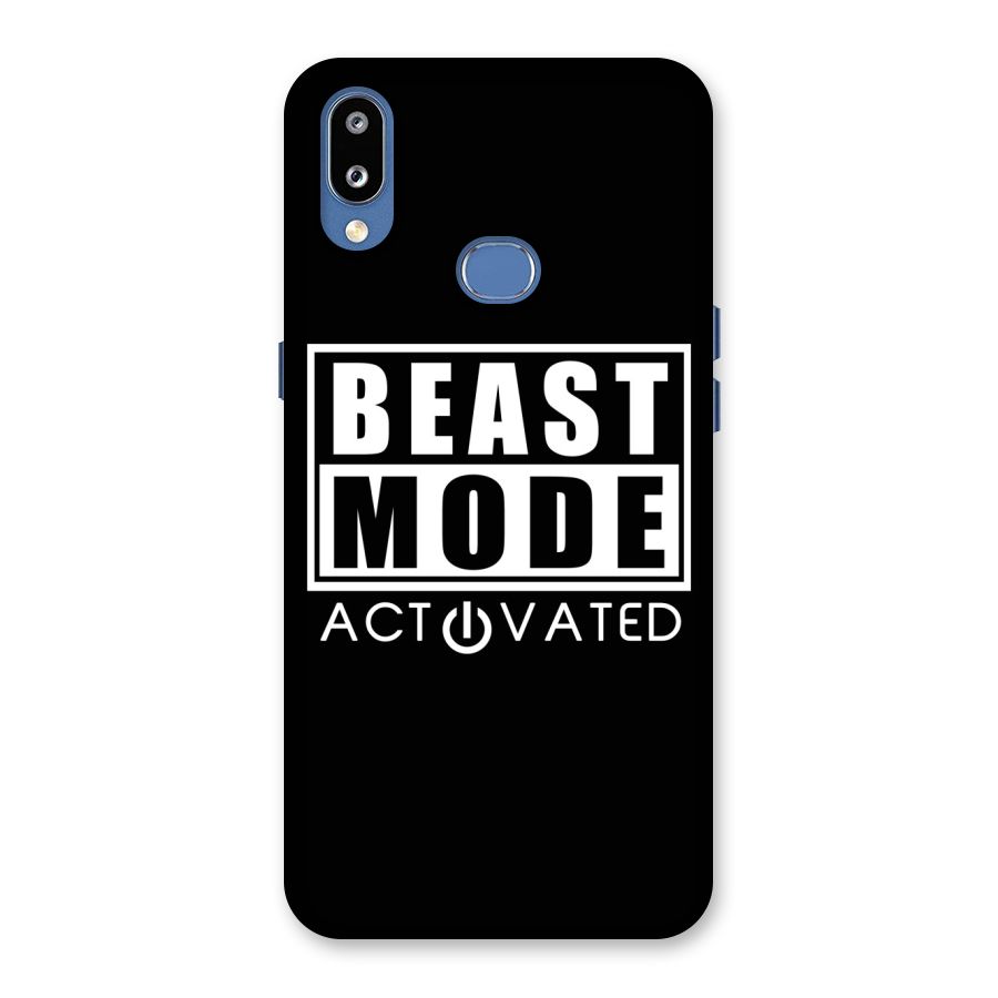 Beast Mode Activated Back Case for Galaxy M01s