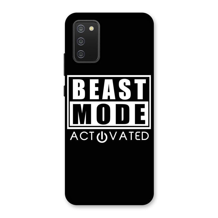 Beast Mode Activated Back Case for Galaxy M02s
