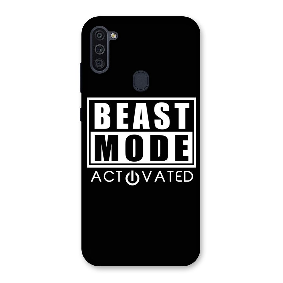 Beast Mode Activated Back Case for Galaxy M11