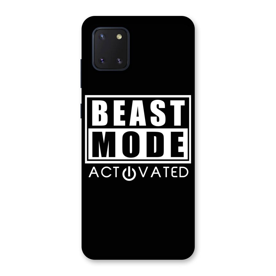 Beast Mode Activated Back Case for Galaxy Note 10 Lite