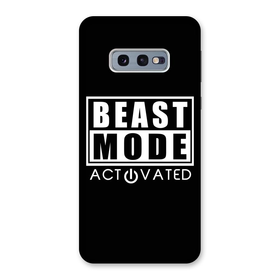 Beast Mode Activated Back Case for Galaxy S10e