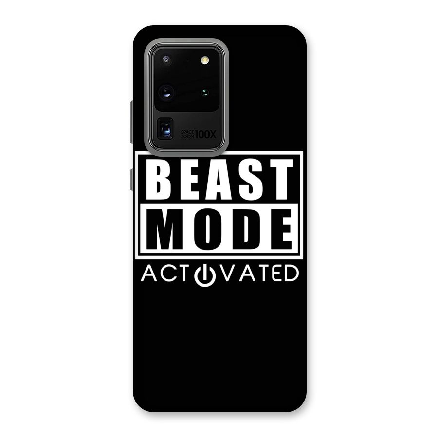 Beast Mode Activated Back Case for Galaxy S20 Ultra