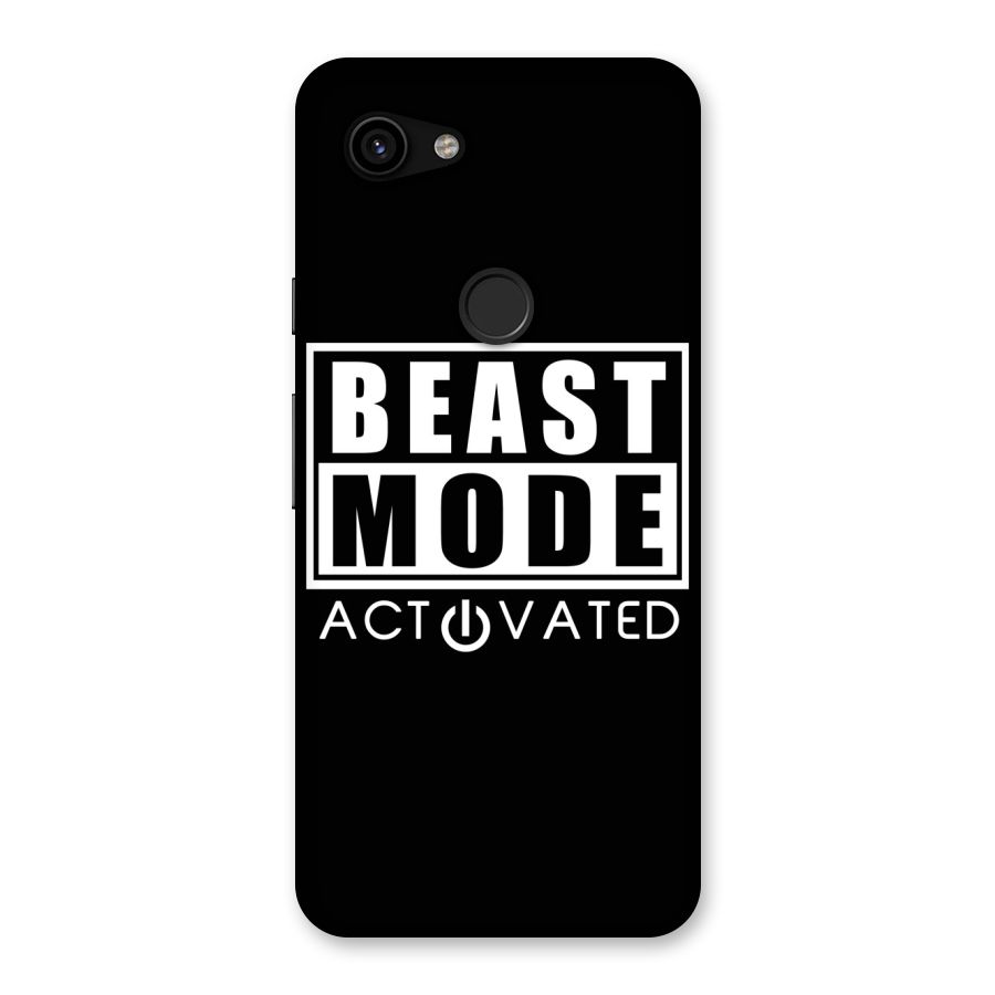 Beast Mode Activated Back Case for Google Pixel 3a
