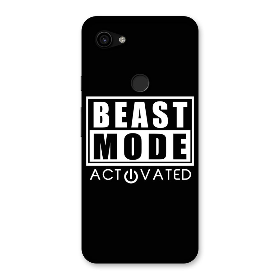 Beast Mode Activated Back Case for Google Pixel 3a XL