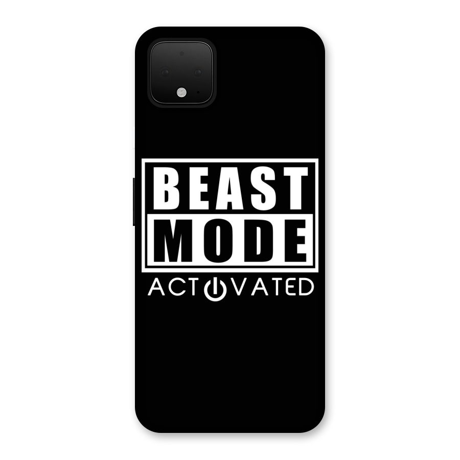 Beast Mode Activated Back Case for Google Pixel 4 XL