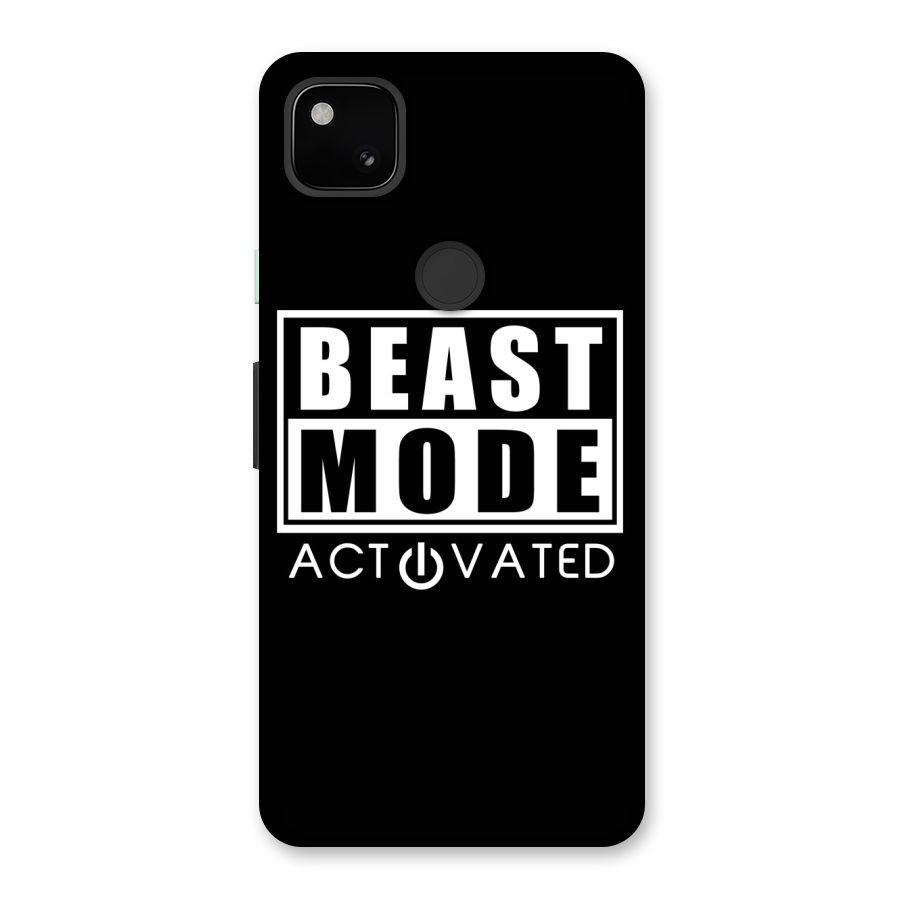 Beast Mode Activated Back Case for Google Pixel 4a