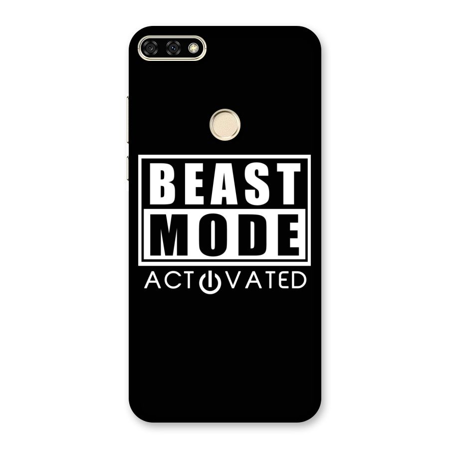 Beast Mode Activated Back Case for Honor 7A