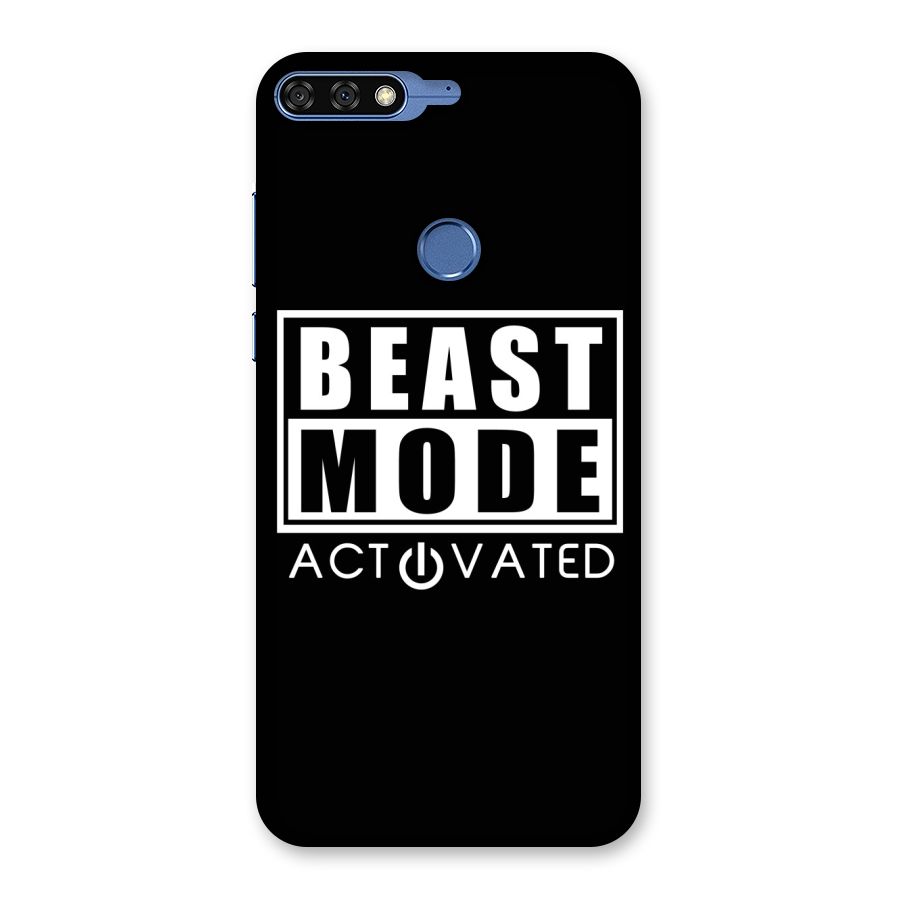 Beast Mode Activated Back Case for Honor 7C