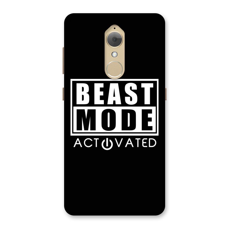 Beast Mode Activated Back Case for Lenovo K8