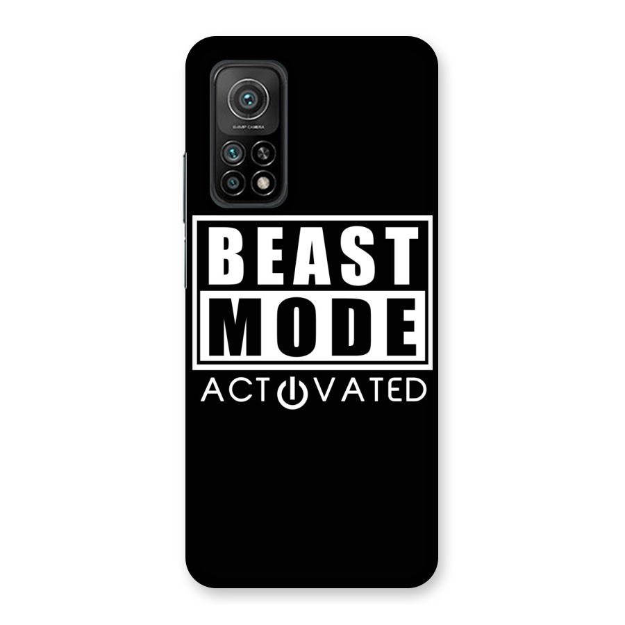 Beast Mode Activated Back Case for Mi 10T 5G