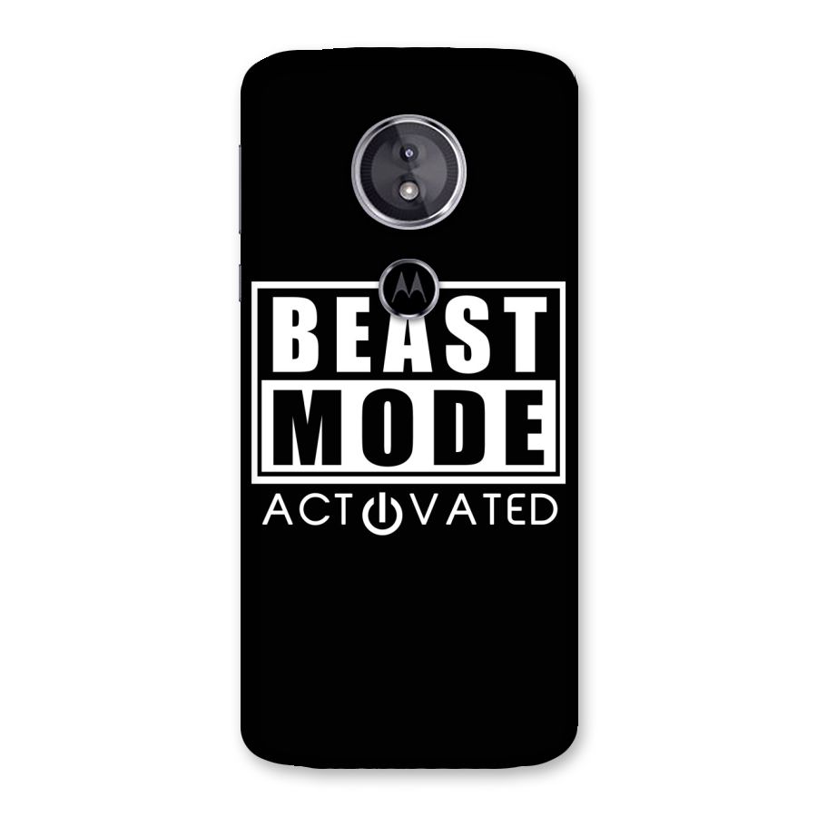 Beast Mode Activated Back Case for Moto E5