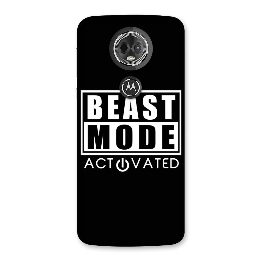 Beast Mode Activated Back Case for Moto E5 Plus