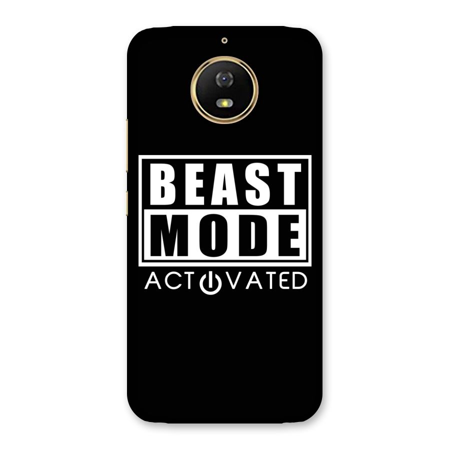 Beast Mode Activated Back Case for Moto G5s