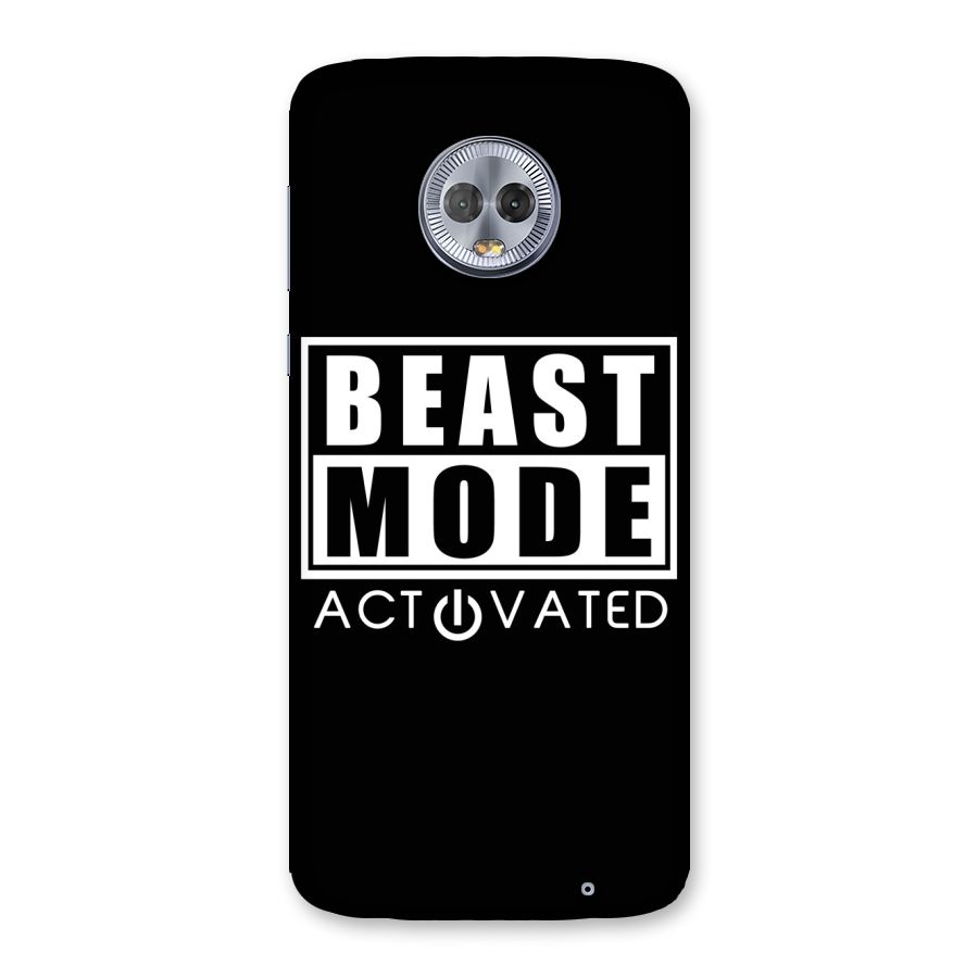 Beast Mode Activated Back Case for Moto G6 Plus