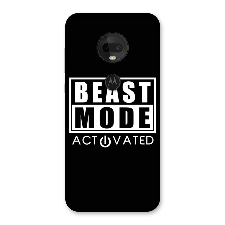 Beast Mode Activated Back Case for Moto G7