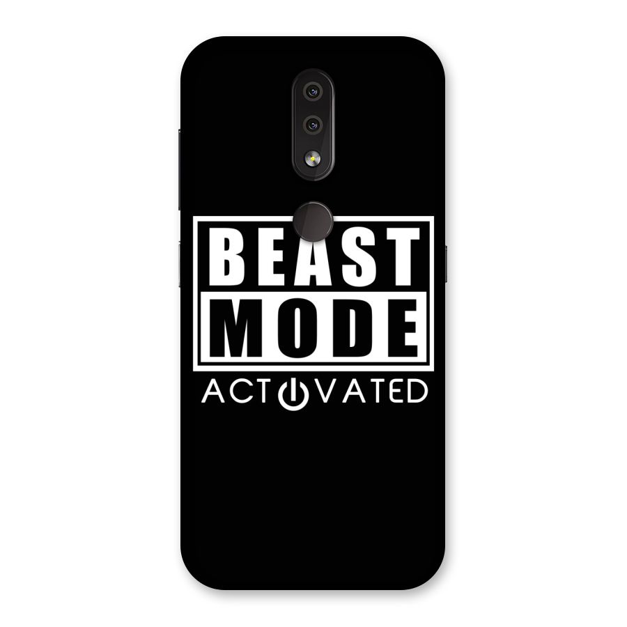 Beast Mode Activated Back Case for Nokia 4.2