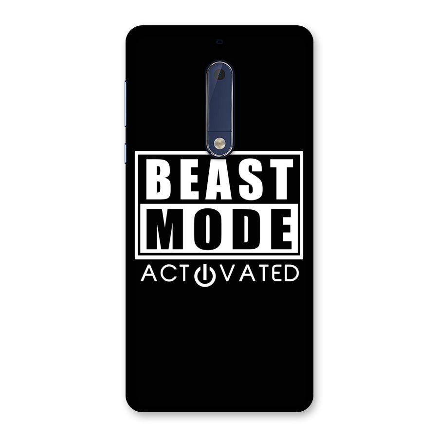 Beast Mode Activated Back Case for Nokia 5