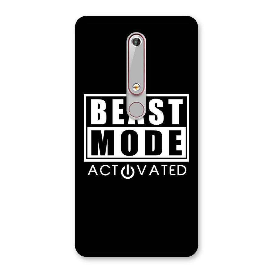 Beast Mode Activated Back Case for Nokia 6.1