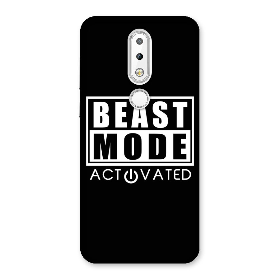Beast Mode Activated Back Case for Nokia 6.1 Plus