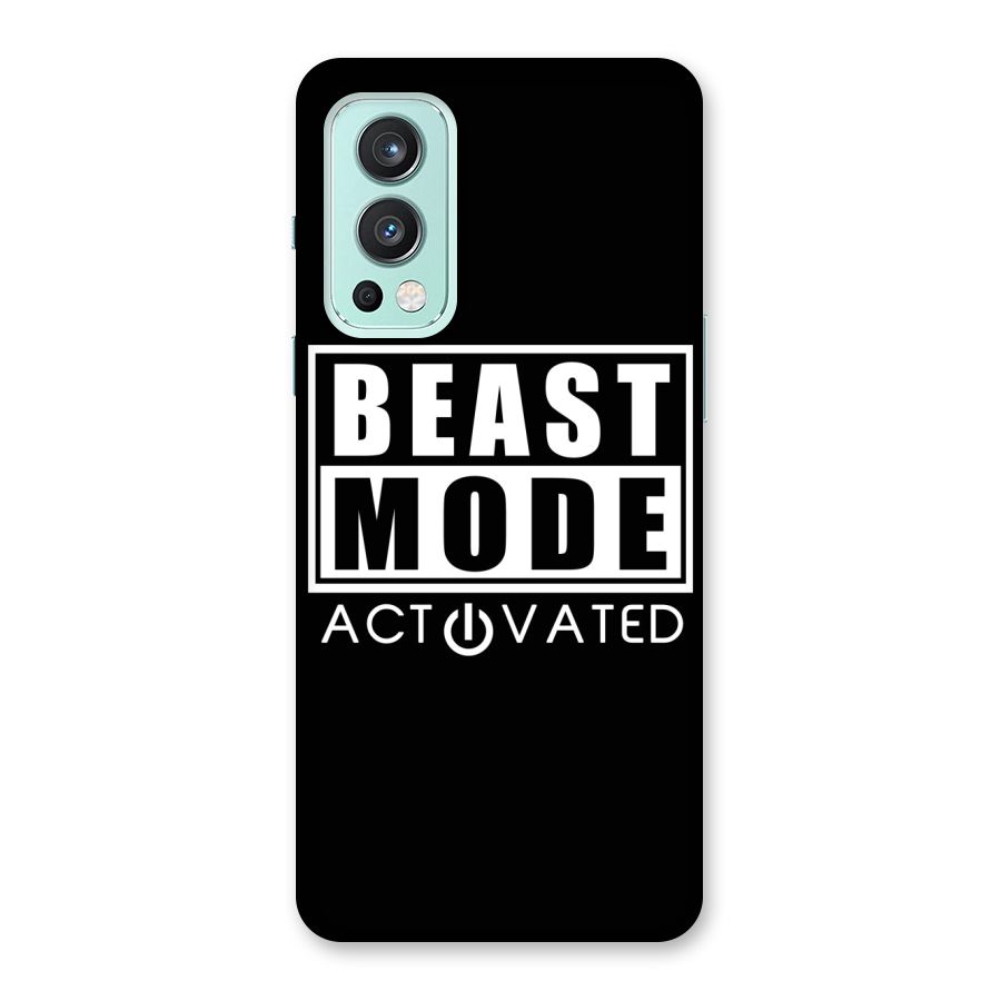 Beast Mode Activated Back Case for OnePlus Nord 2 5G