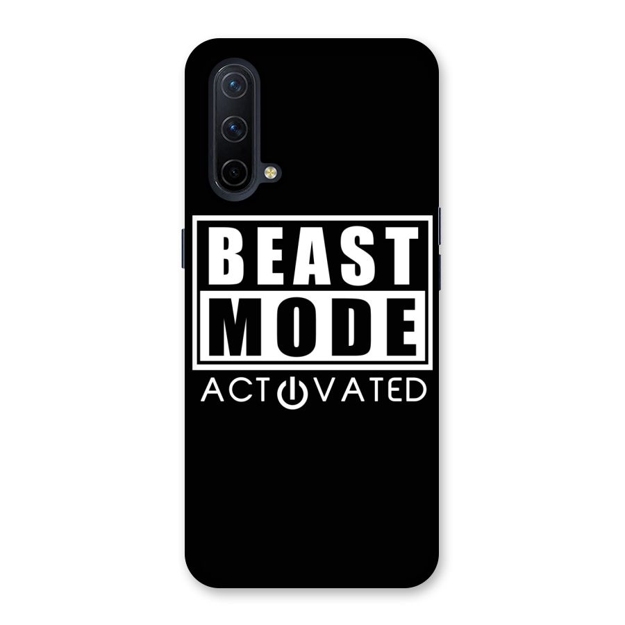 Beast Mode Activated Back Case for OnePlus Nord CE 5G