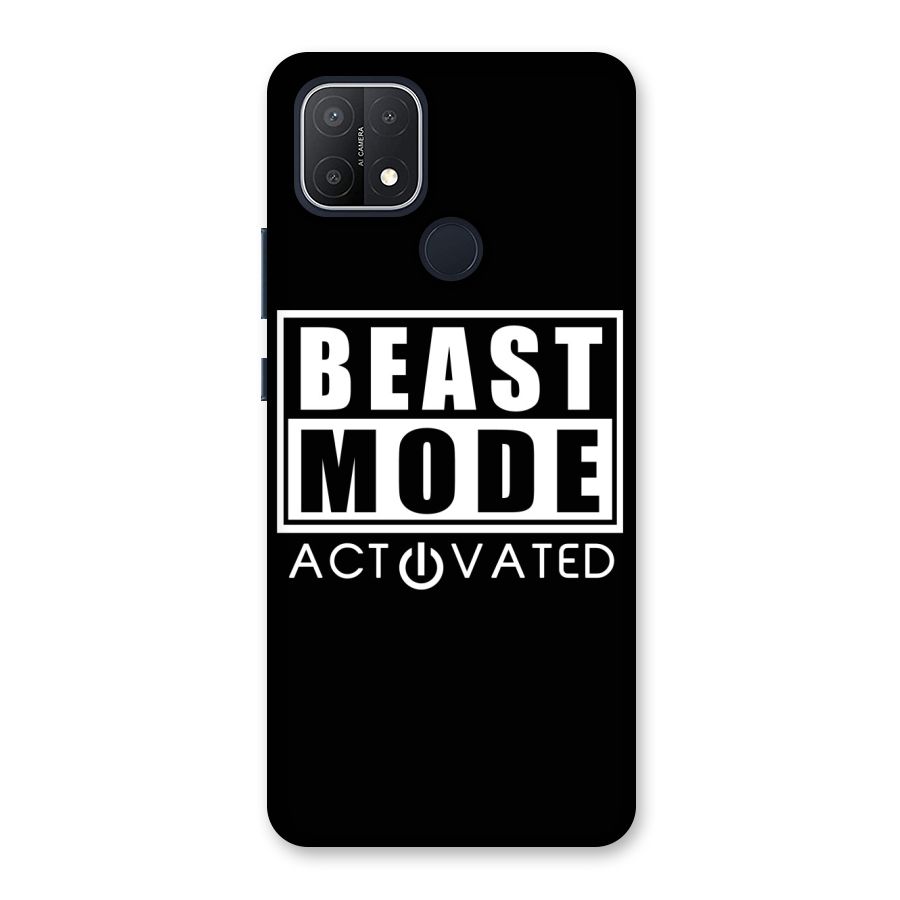 Beast Mode Activated Back Case for Oppo A15s