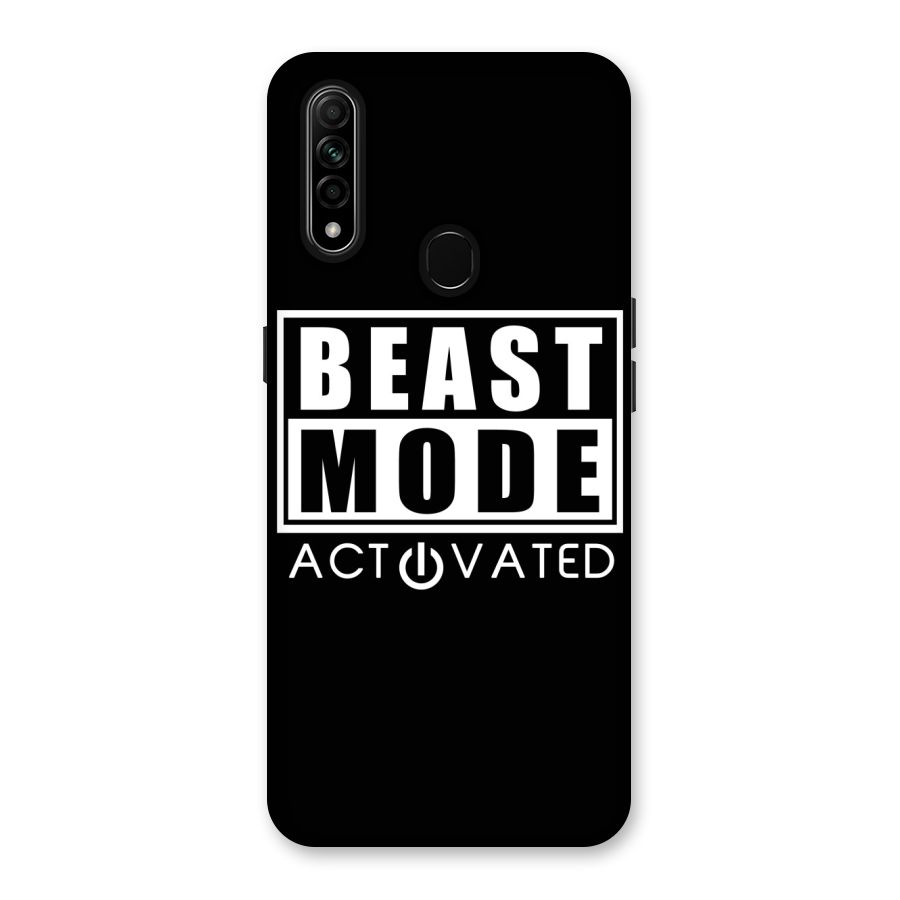 Beast Mode Activated Back Case for Oppo A31