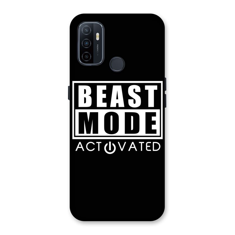 Beast Mode Activated Back Case for Oppo A32