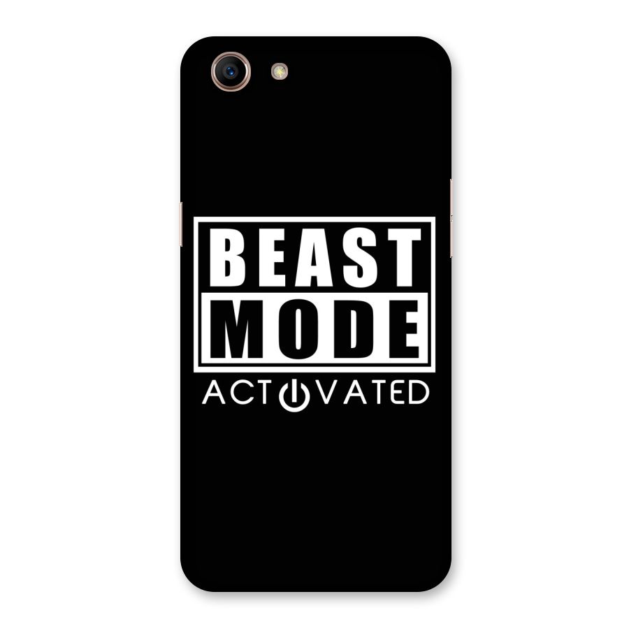 Beast Mode Activated Back Case for Oppo A83 (2018)