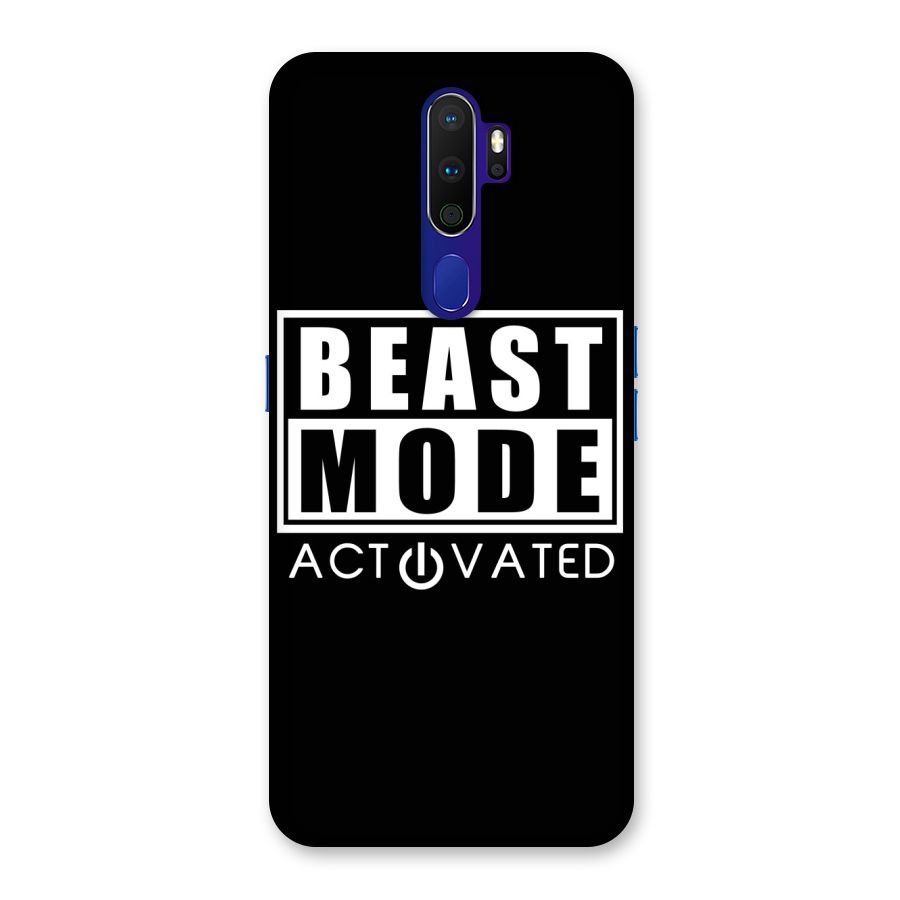 Beast Mode Activated Back Case for Oppo A9 (2020)