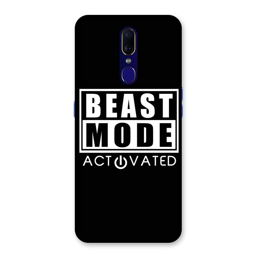 Beast Mode Activated Back Case for Oppo F11