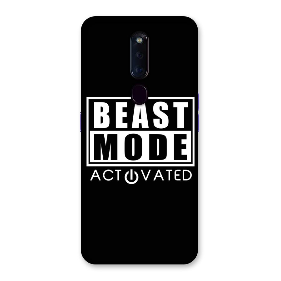 Beast Mode Activated Back Case for Oppo F11 Pro