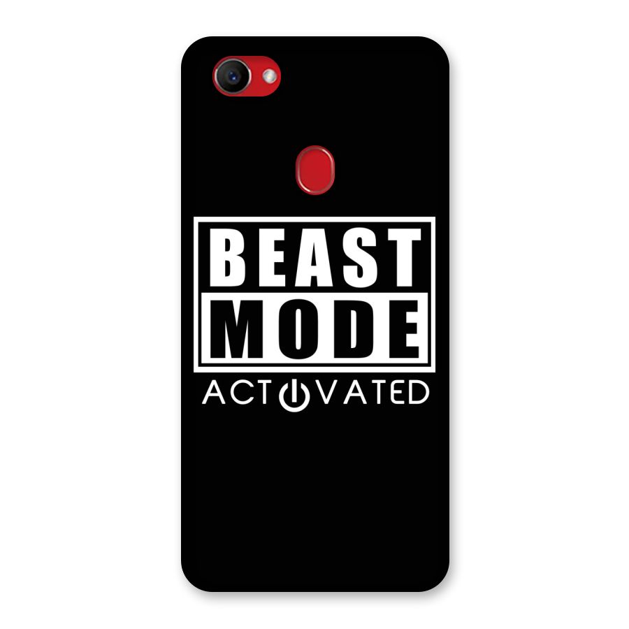 Beast Mode Activated Back Case for Oppo F7