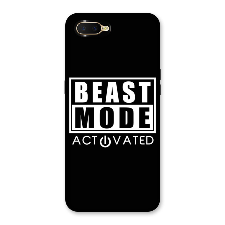 Beast Mode Activated Back Case for Oppo K1