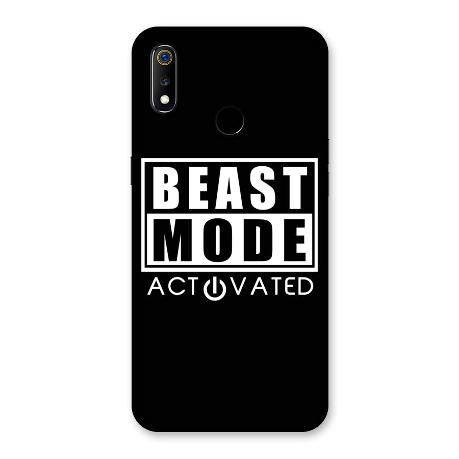Beast Mode Activated Back Case for Realme 3