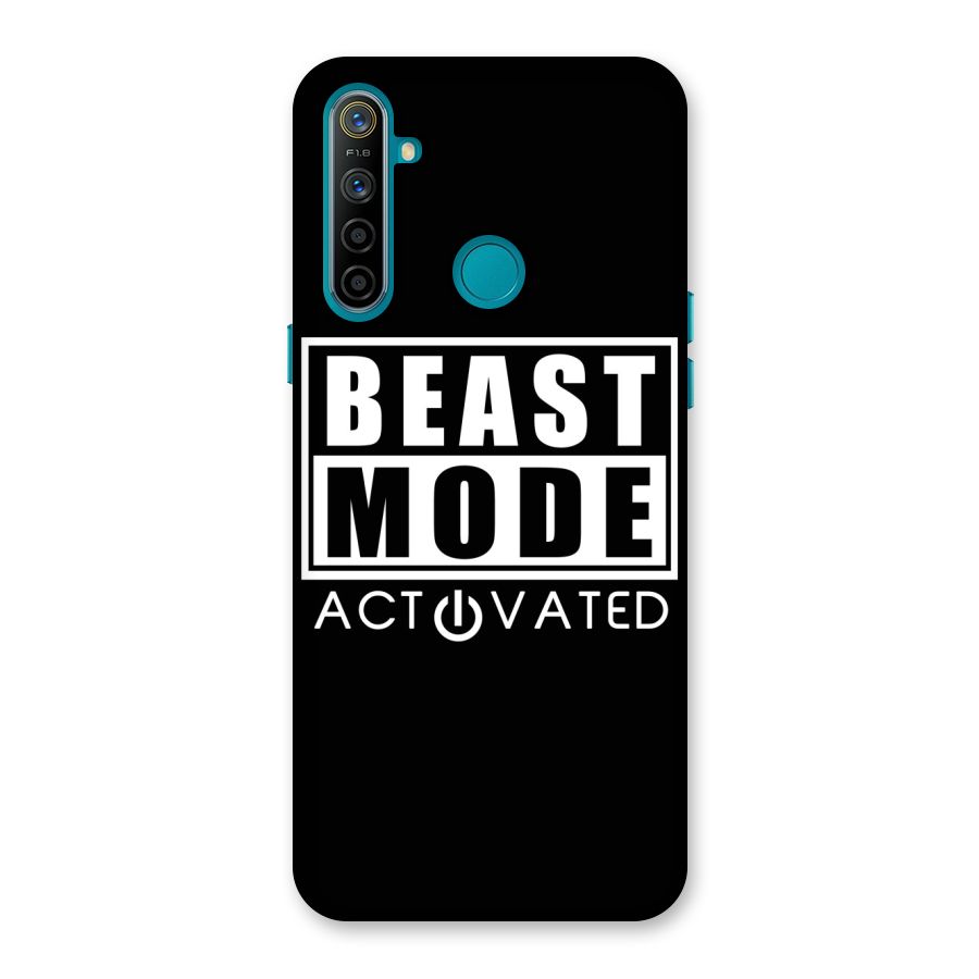 Beast Mode Activated Back Case for Realme 5i