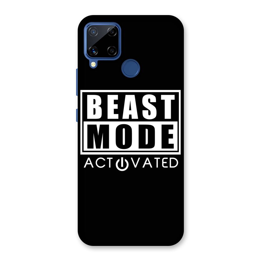 Beast Mode Activated Back Case for Realme C15
