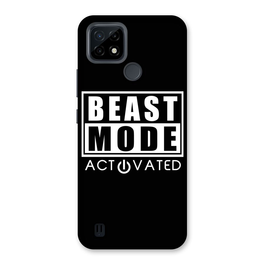 Beast Mode Activated Back Case for Realme C21