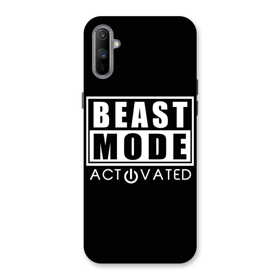 Beast Mode Activated Back Case for Realme C3