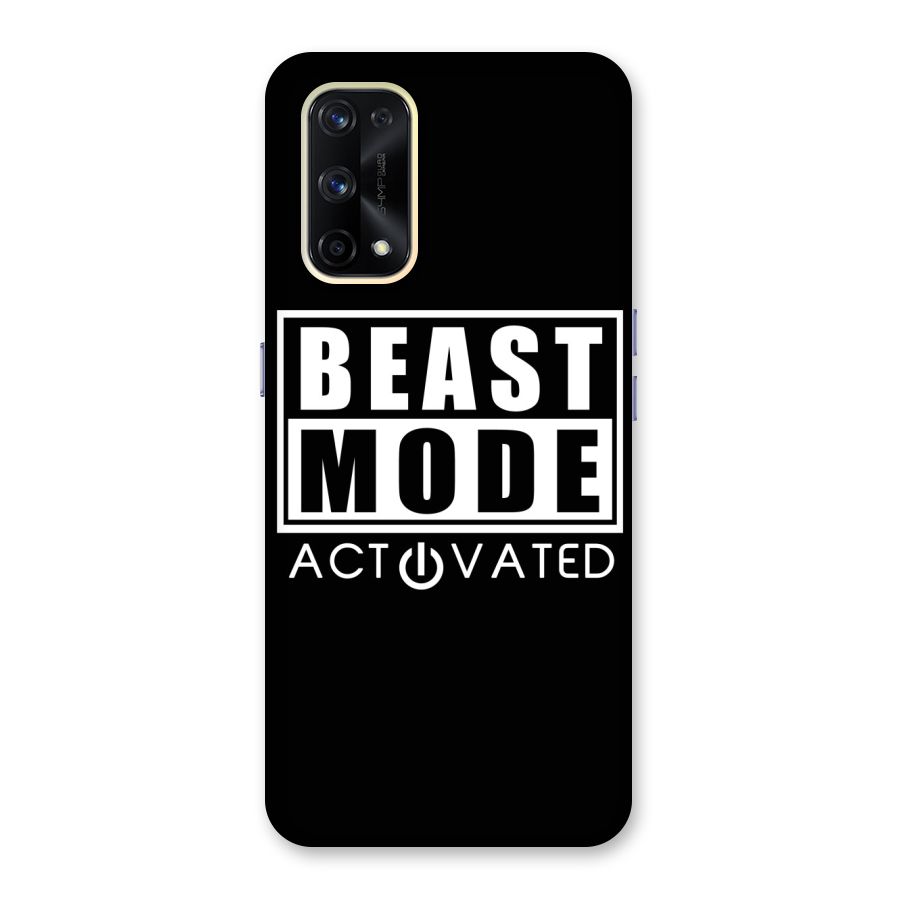 Beast Mode Activated Glass Back Case for Realme X7 Pro