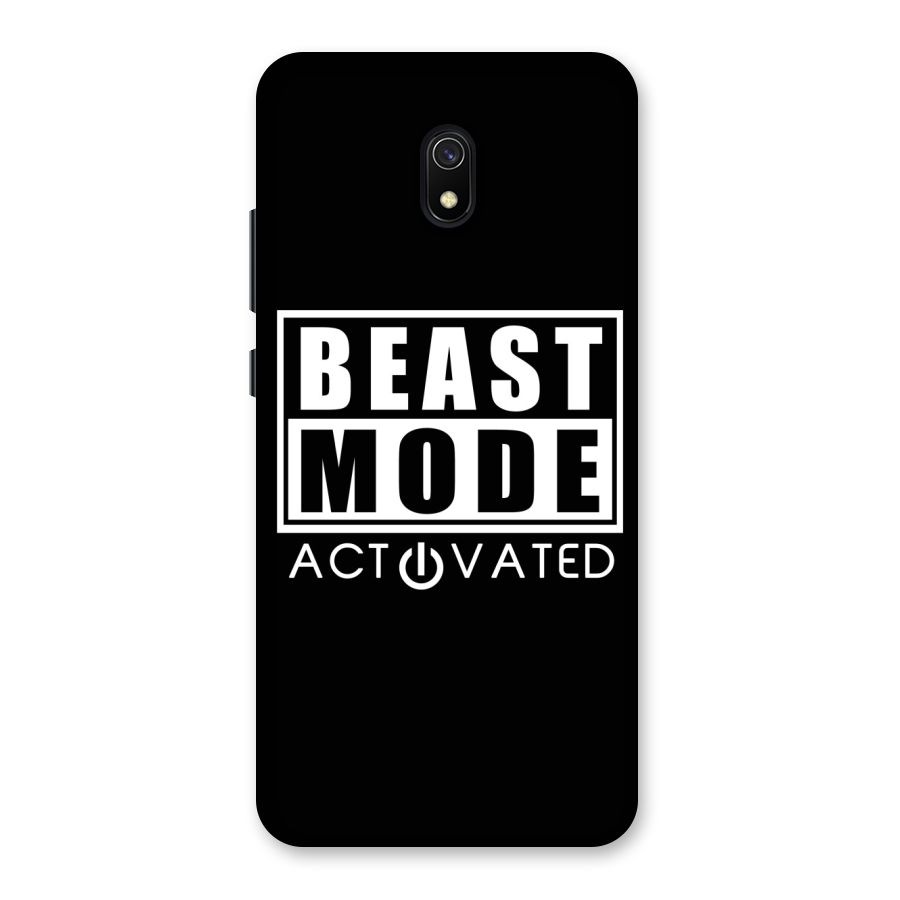 Beast Mode Activated Back Case for Redmi 8A
