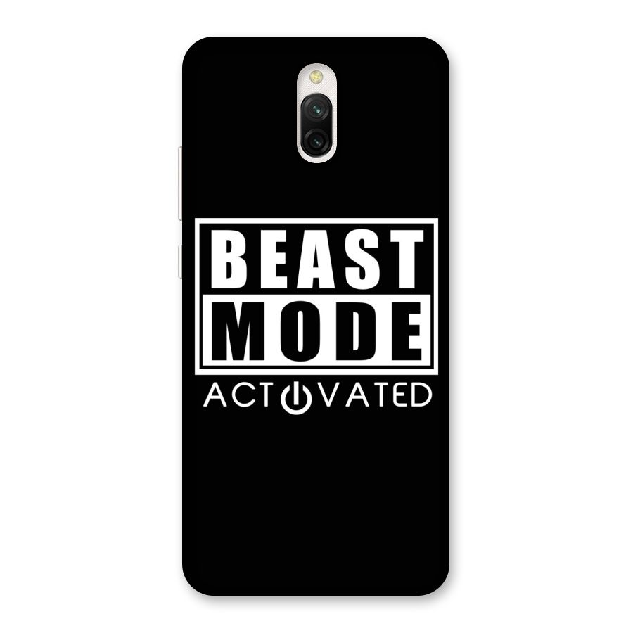 Beast Mode Activated Back Case for Redmi 8A Dual