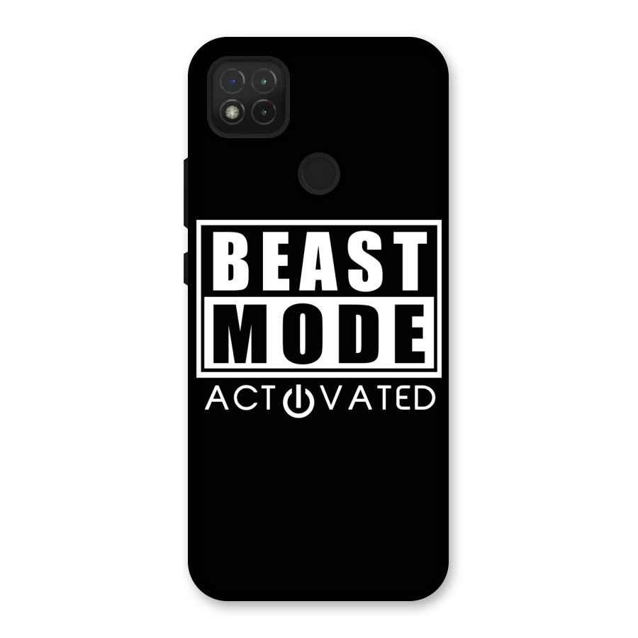 Beast Mode Activated Back Case for Redmi 9