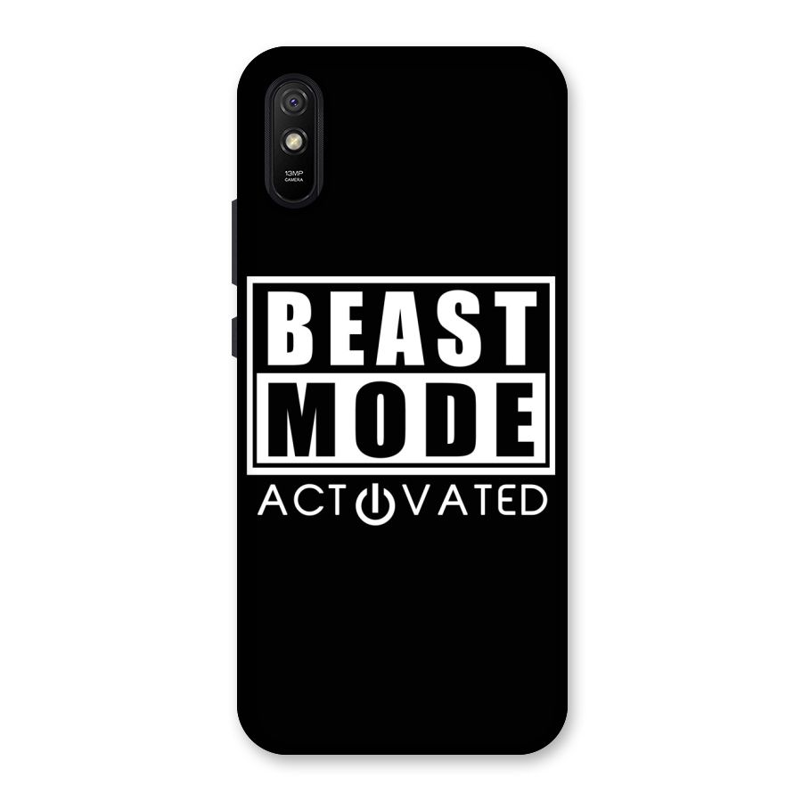 Beast Mode Activated Back Case for Redmi 9i