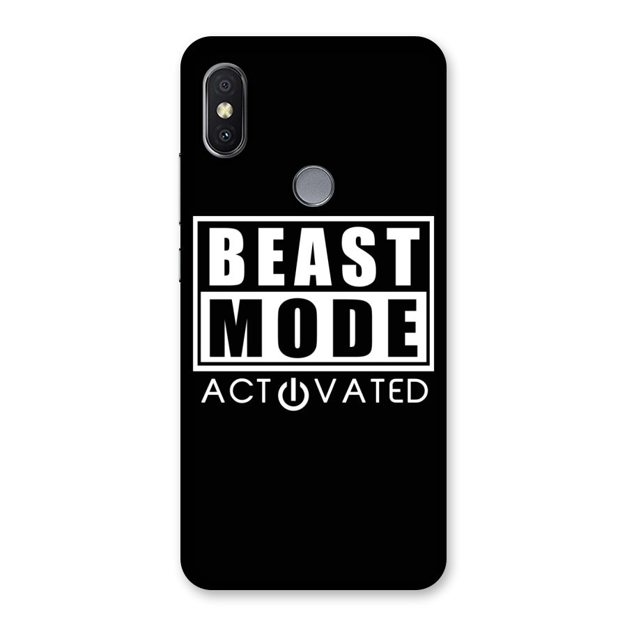 Beast Mode Activated Back Case for Redmi Y2
