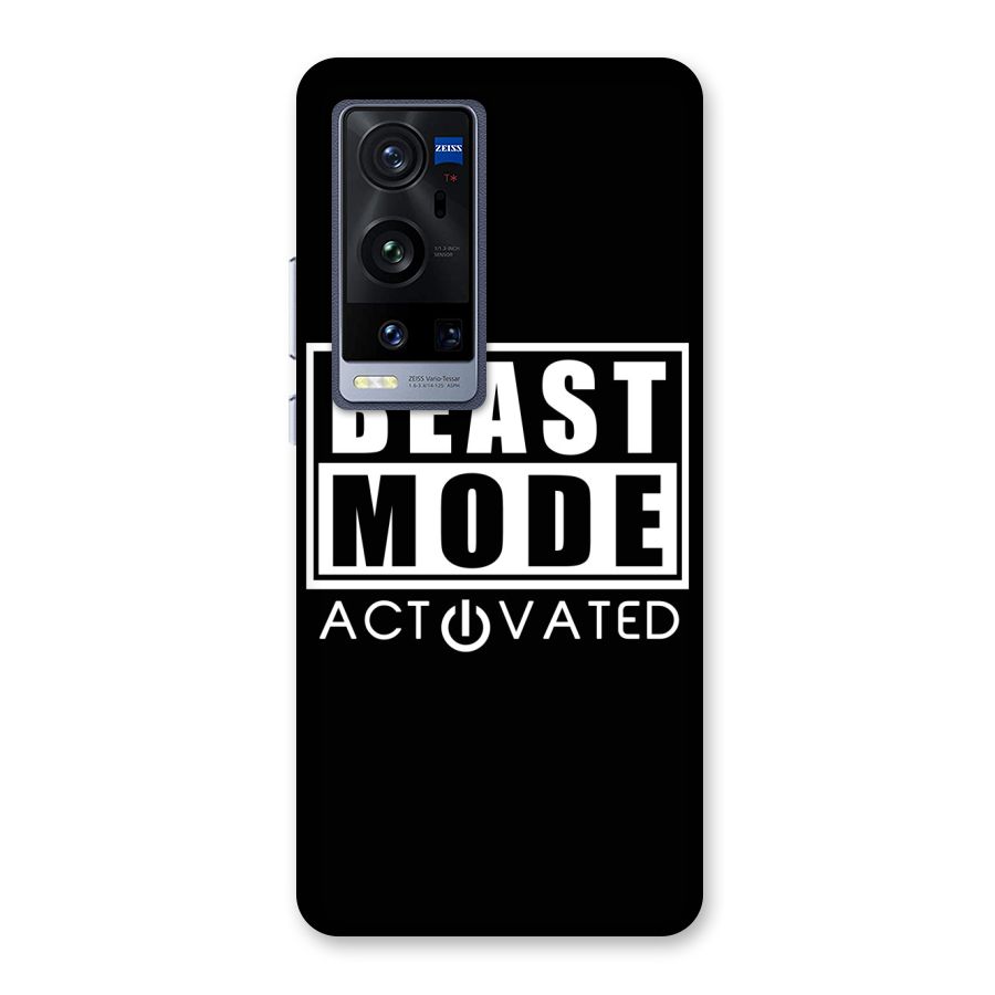 Beast Mode Activated Back Case for Vivo X60 Pro Plus