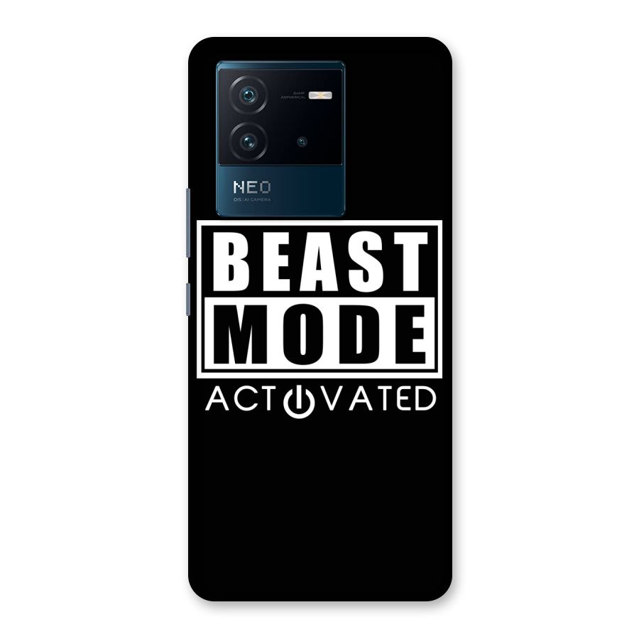 Beast Mode Activated Back Case for Vivo iQOO Neo 6 5G