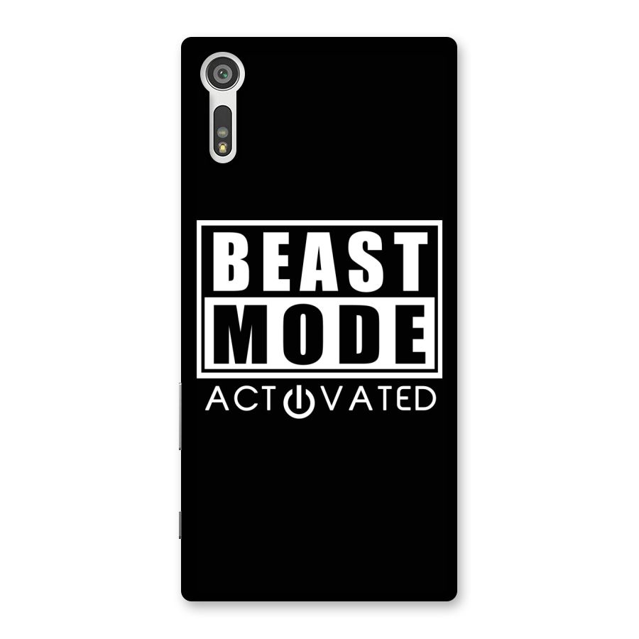 Beast Mode Activated Back Case for Xperia XZ