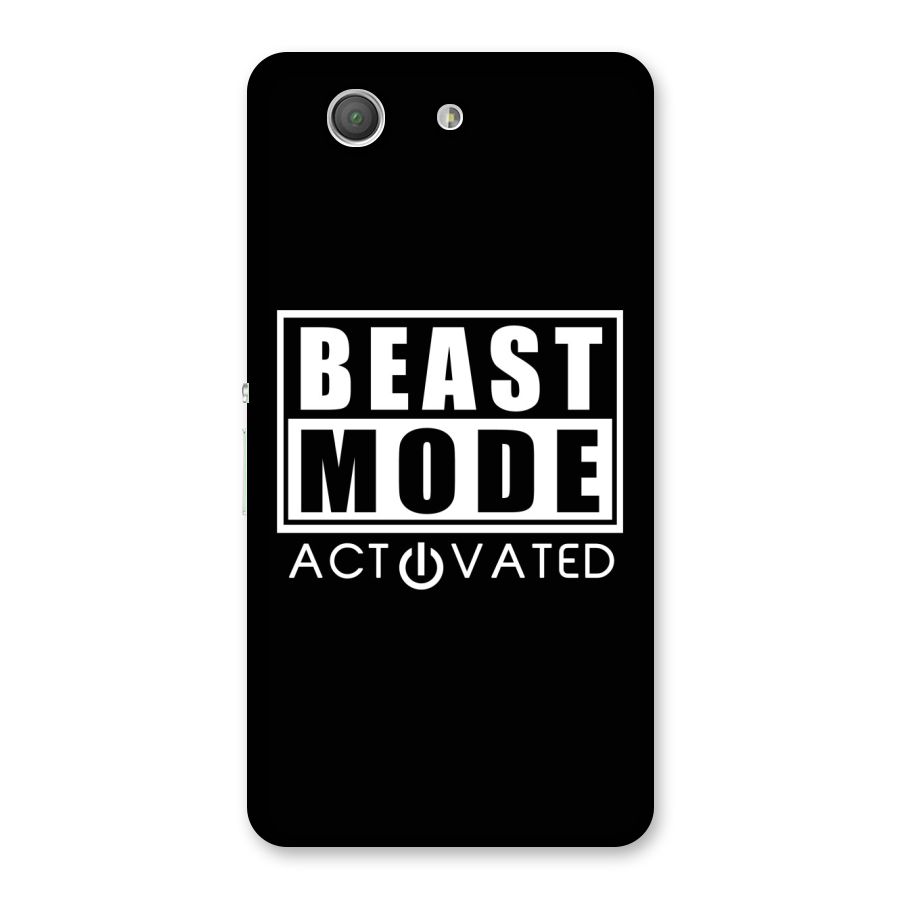 Beast Mode Activated Back Case for Xperia Z3 Compact