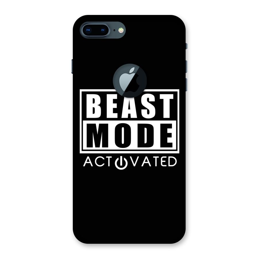 Beast Mode Activated Back Case for iPhone 7 Plus Logo Cut